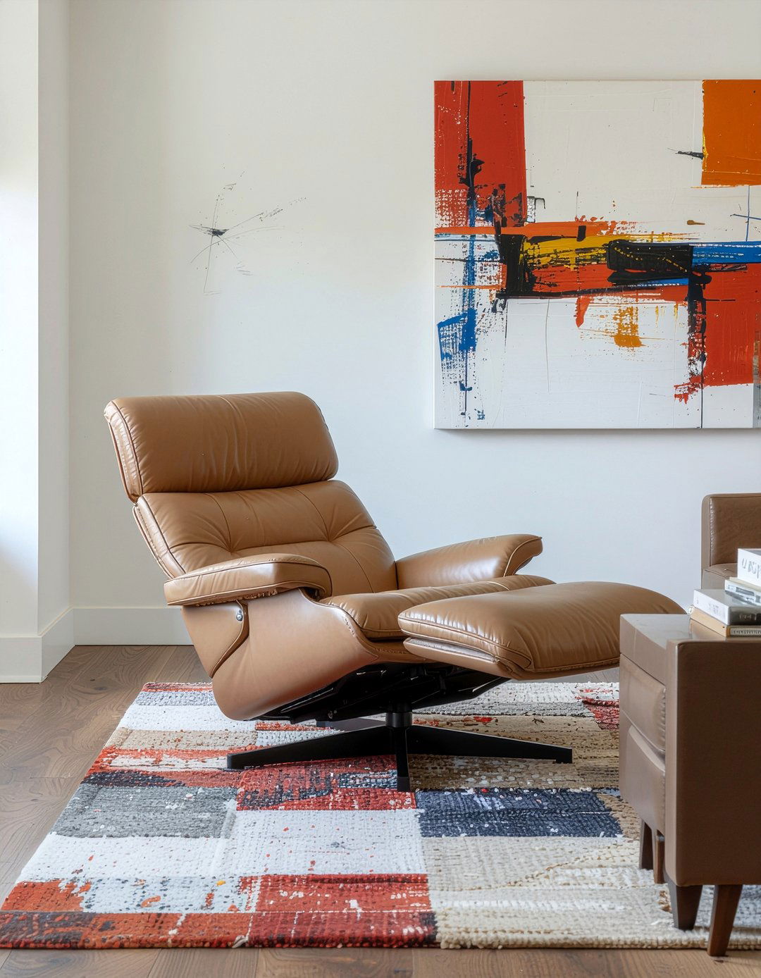 Faux Leather Rocker Recliner - 30 living room rocker recliner ideas