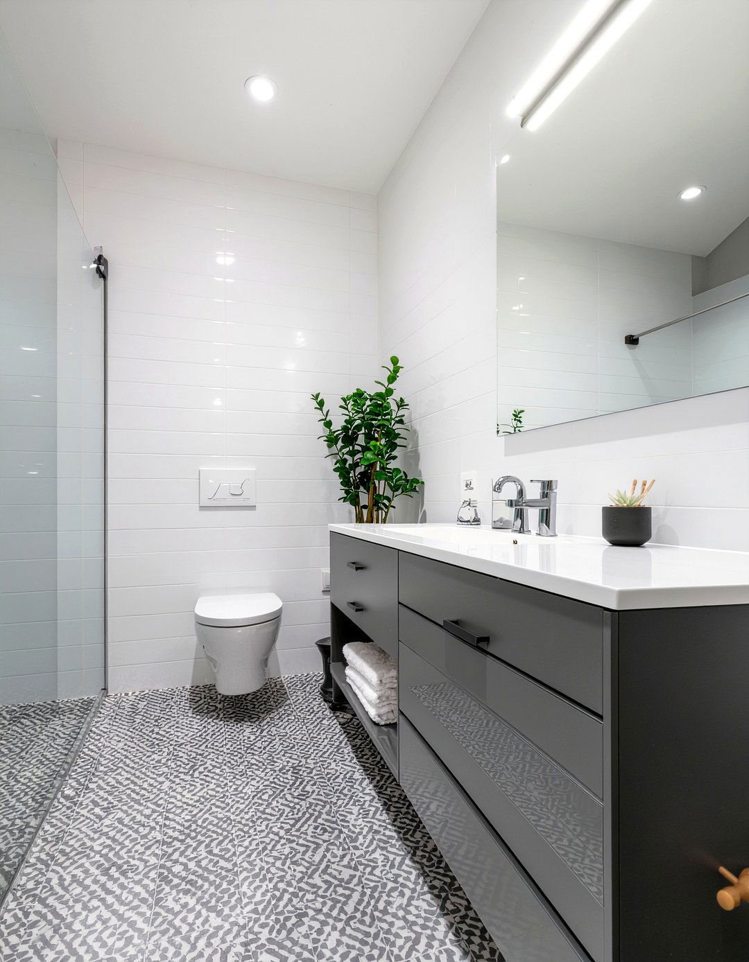 Faux Succulent Bathroom - 30 bathroom succulent ideas