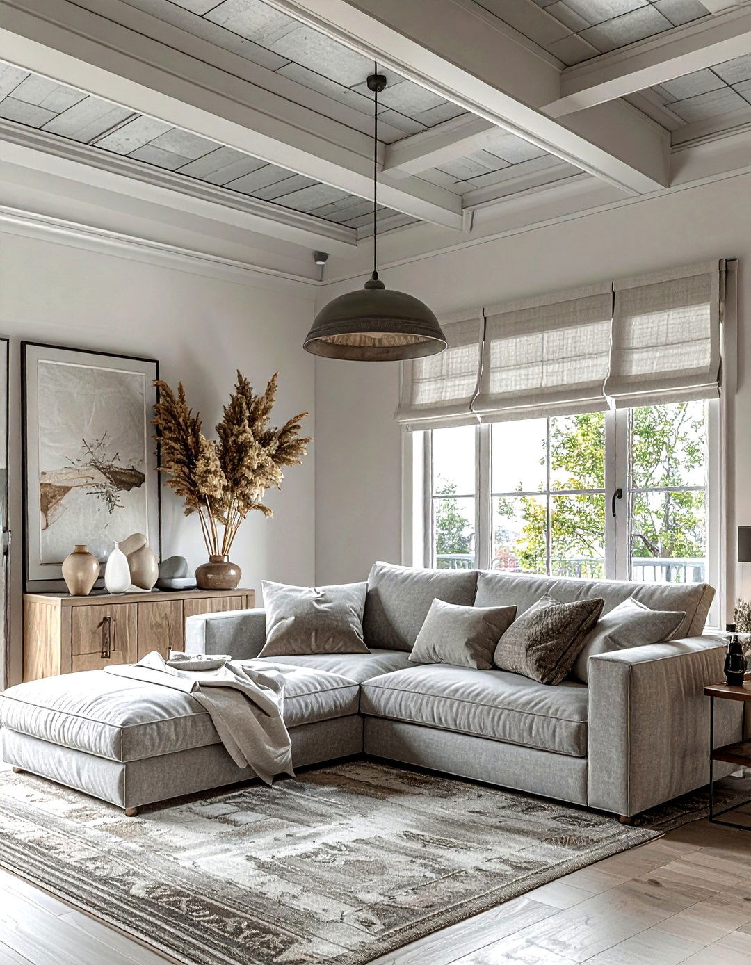 Faux Tin Ceiling - 30 living room ceiling tile ideas