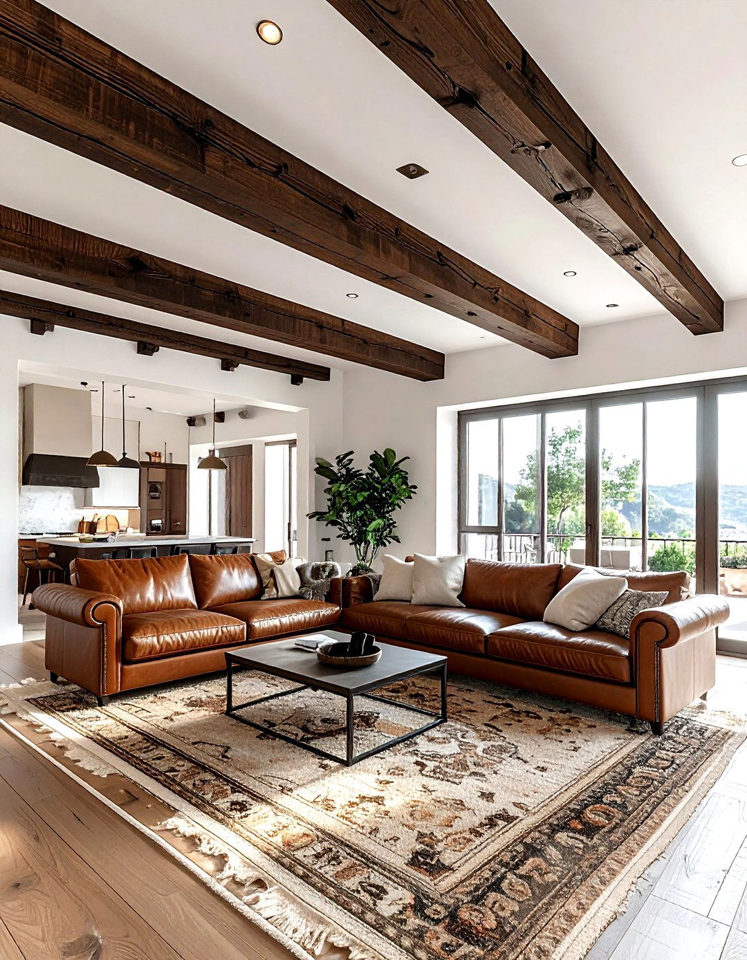 Faux Wood Beams - 30 living room popcorn ceiling removal