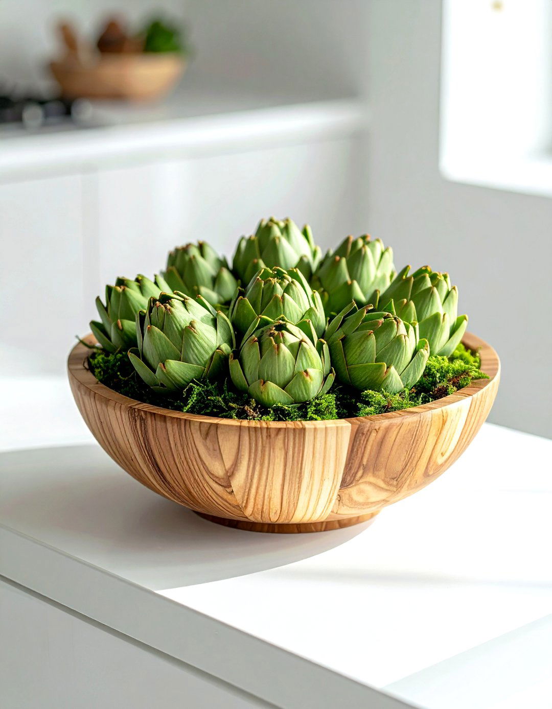 Faux artichoke dough bowl - 30 dough bowl ideas
