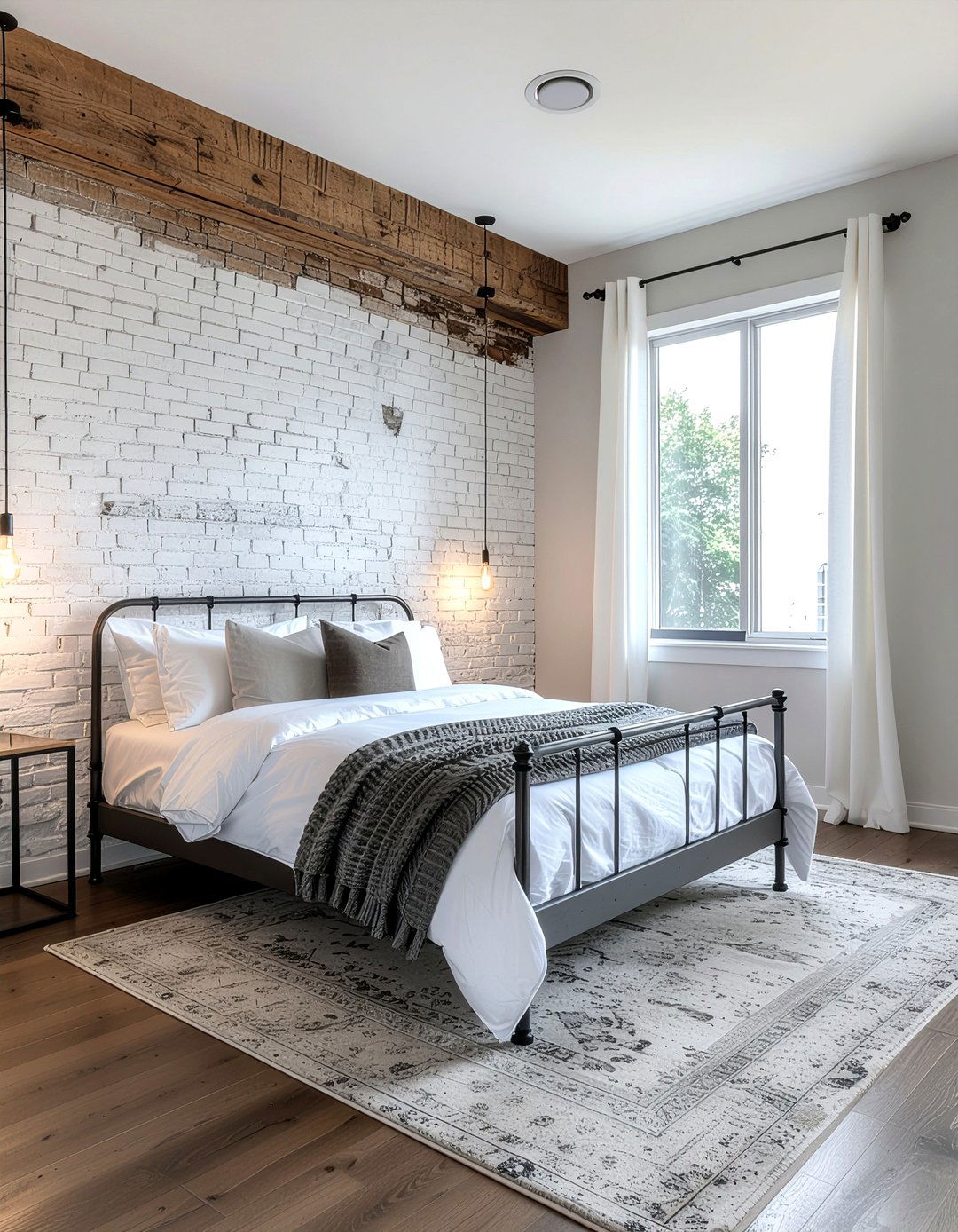 Faux brick wallpaper - 30 bedroom peel and stick wallpapers