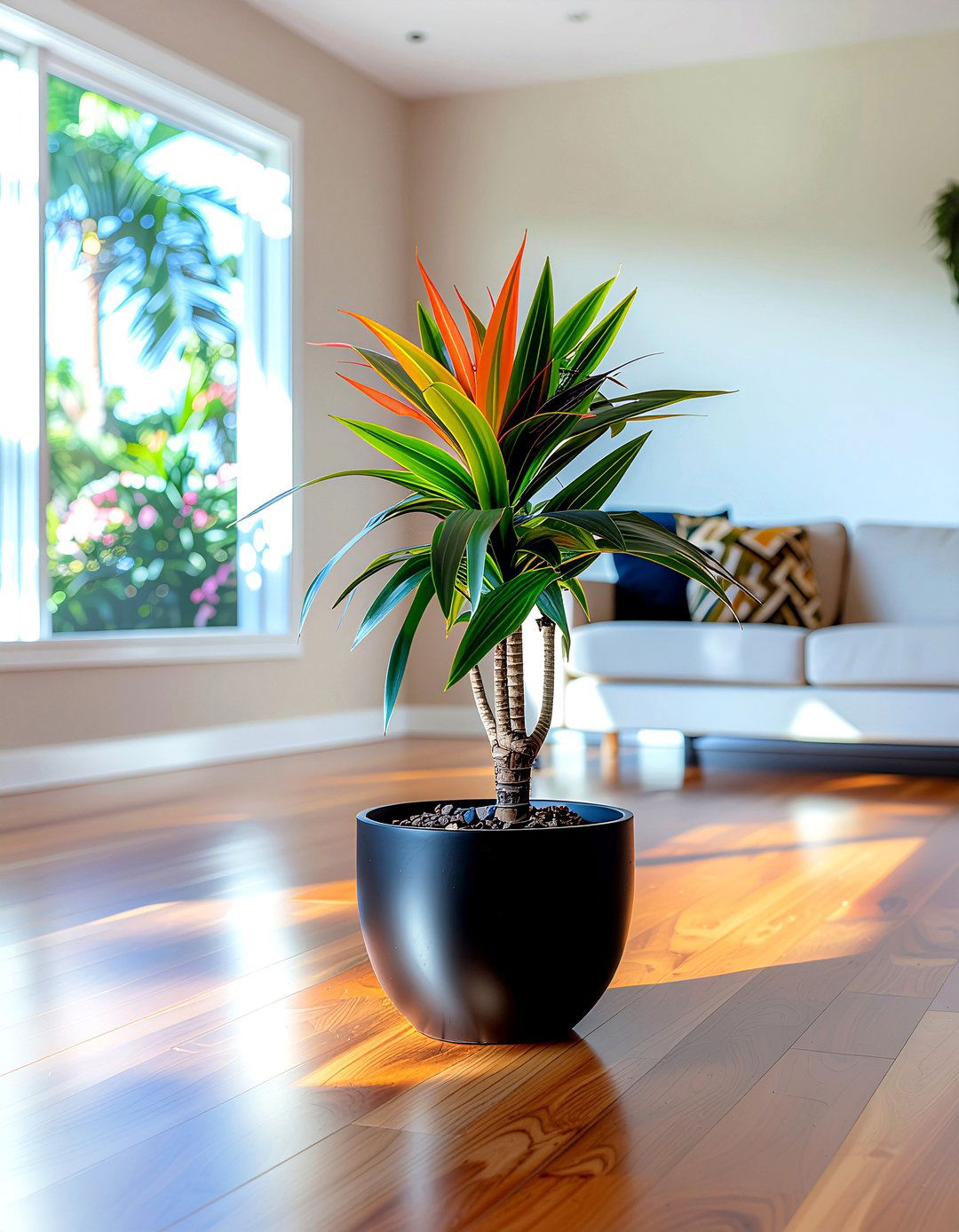Faux dracaena plant - 30 faux plant ideas