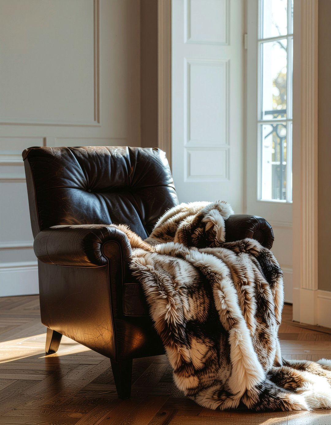 Faux fur blanket - 30 living room throws