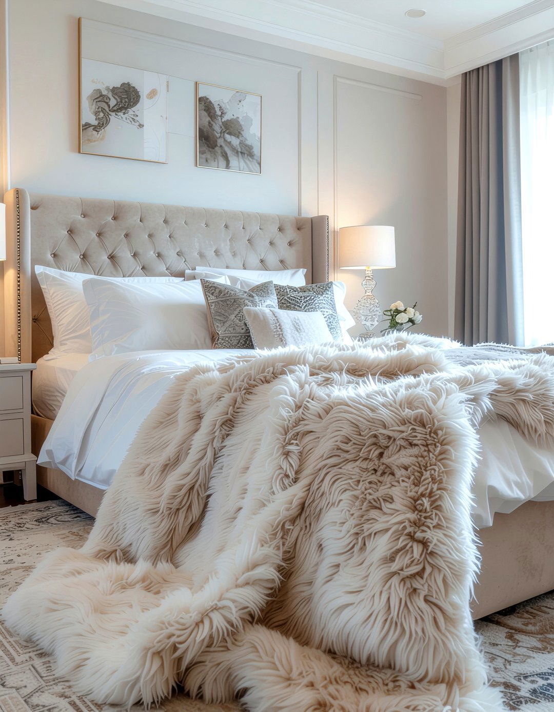 30 Cozy Faux Fur Throw Ideas to Warm Up Your Living Space