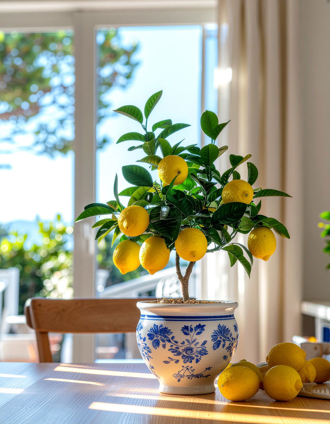Faux lemon tree - 30 faux plant ideas