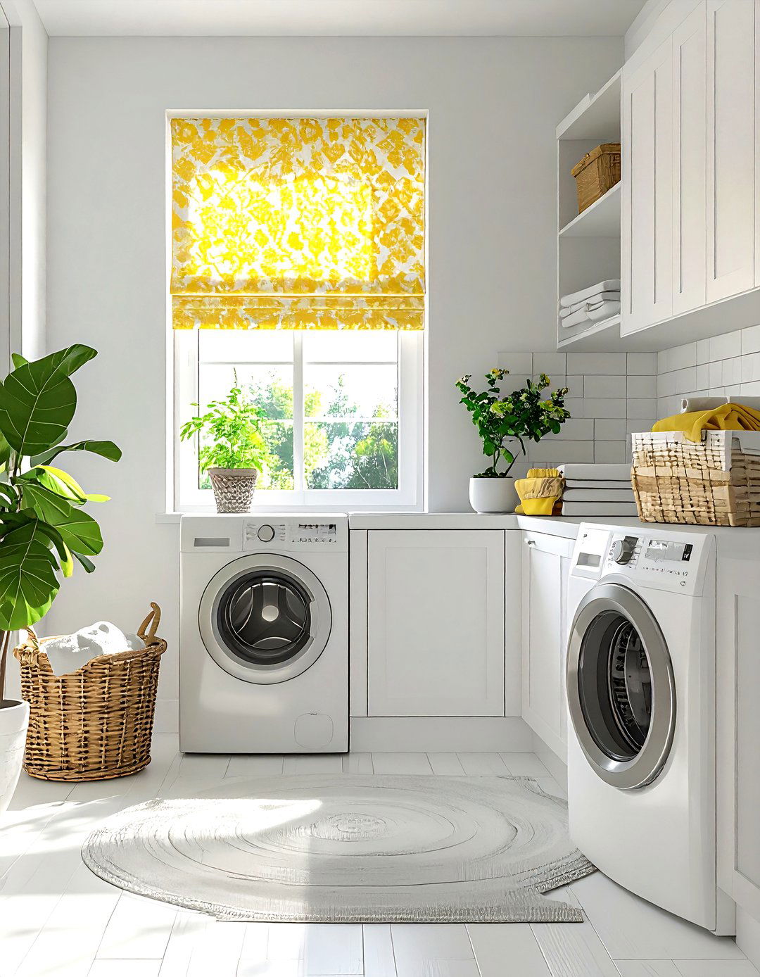 Faux roman shade - 30 roman shade ideas