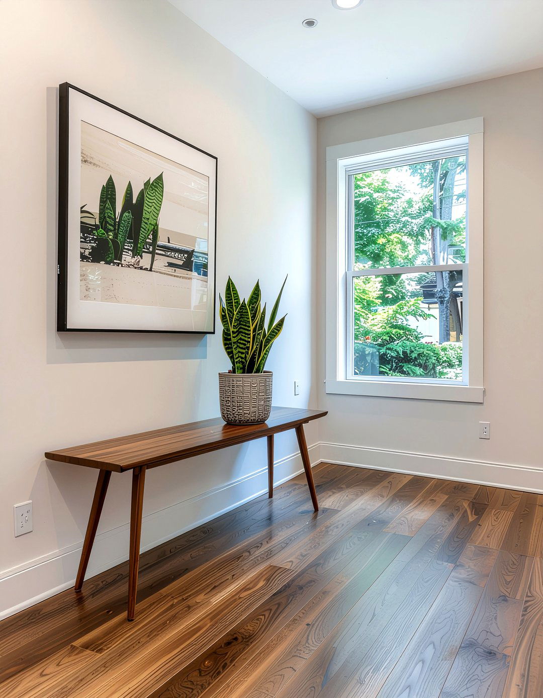 Faux snake plant corner - 30 faux plant ideas