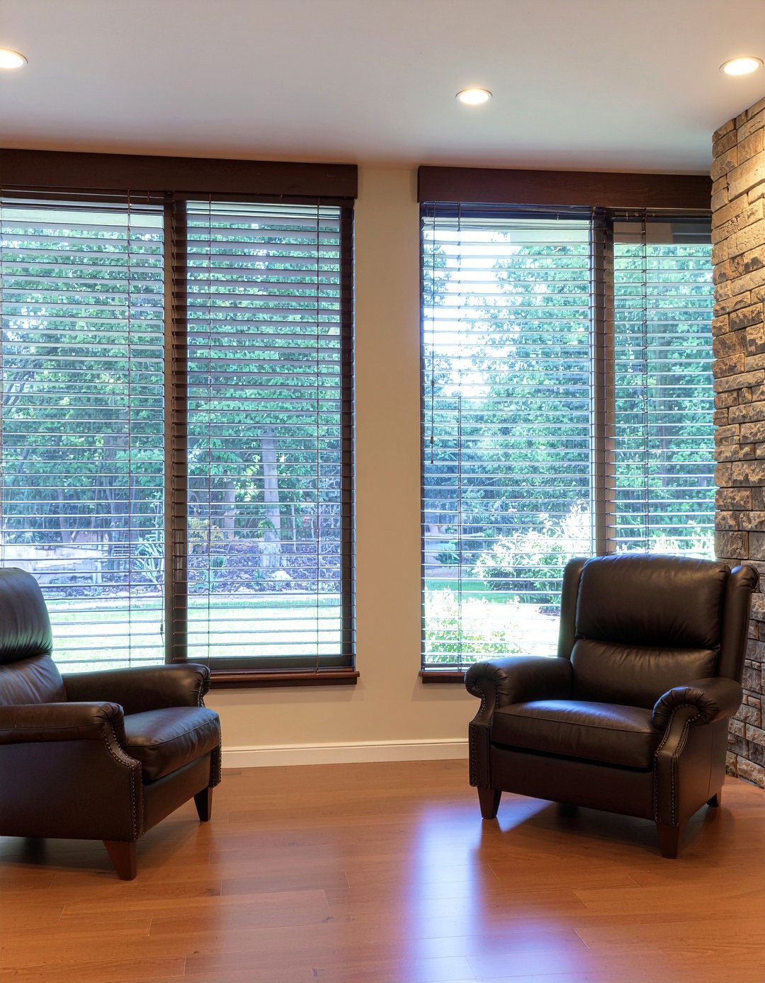 Faux wood vertical blinds - 30 living room vertical blinds