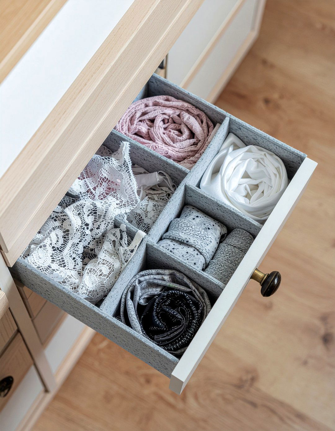 Felt drawer organizers - 30 bedroom closet dividers