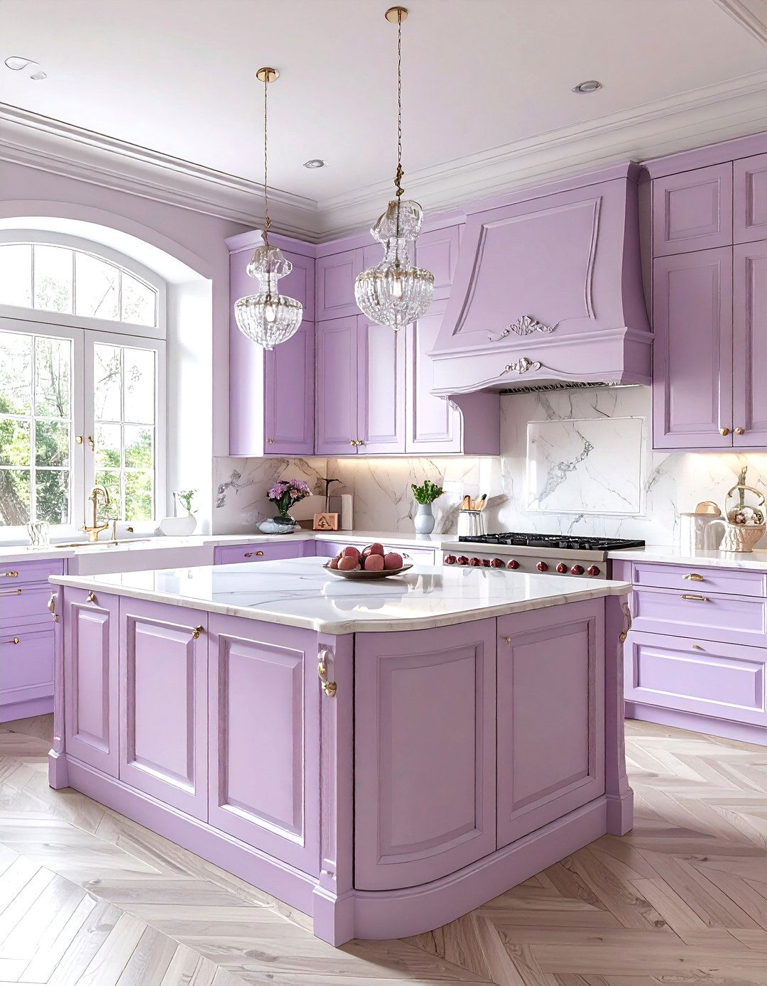 Feminine regency kitchen - 30 Hollywood regency kitchen ideas
