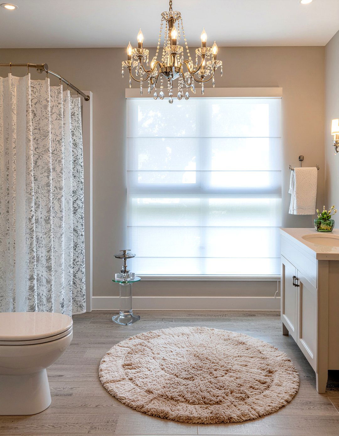 Feminine rental bathroom - 30 rental bathroom ideas