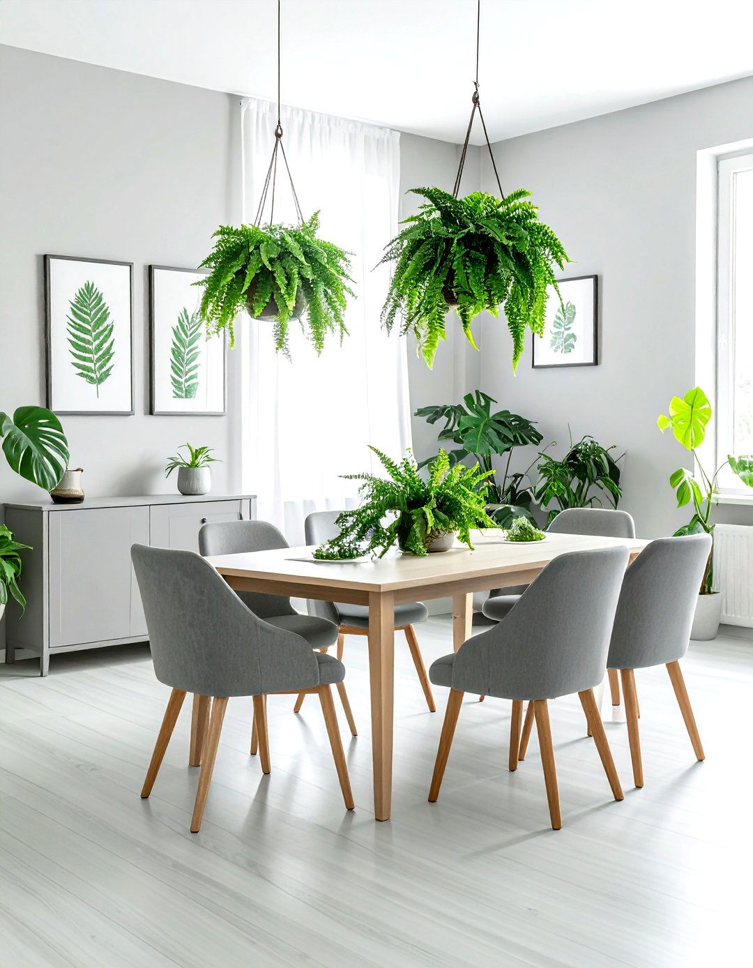 Fern Decor Dining Room - 30 forest dining room ideas