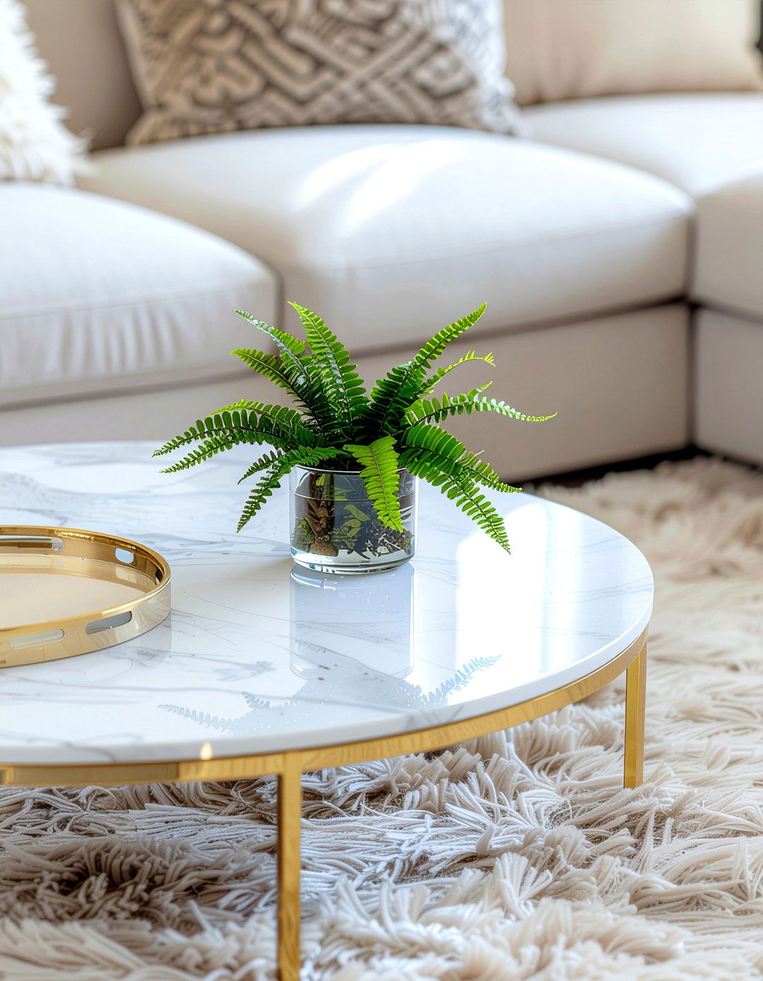 Fern coffee table - 30 fern decor ideas