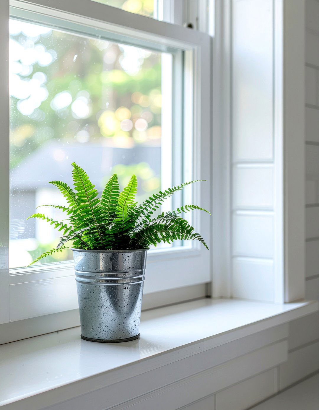 Fern kitchen window - 30 fern decor ideas