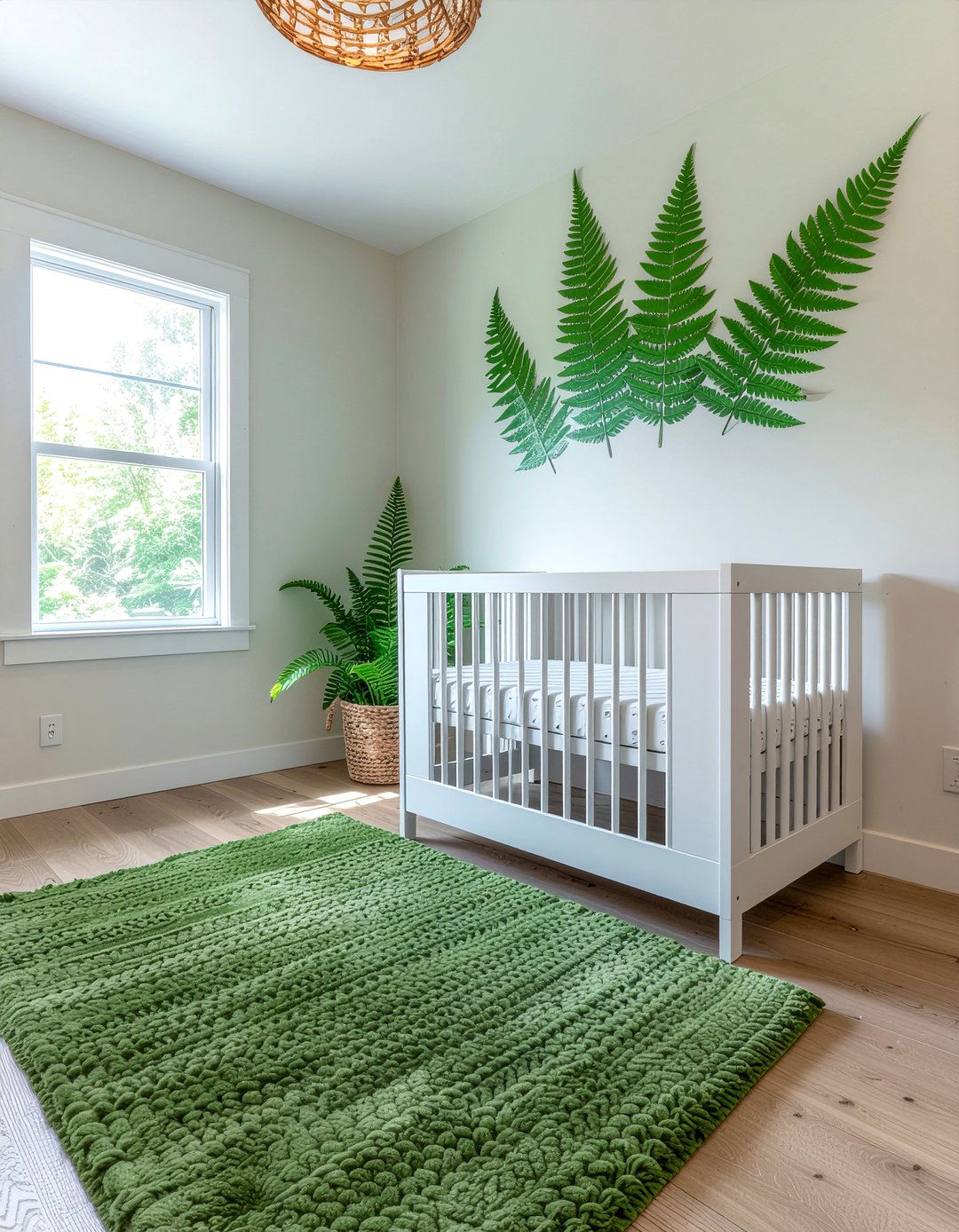 Fern wall decal - 30 fern decor ideas