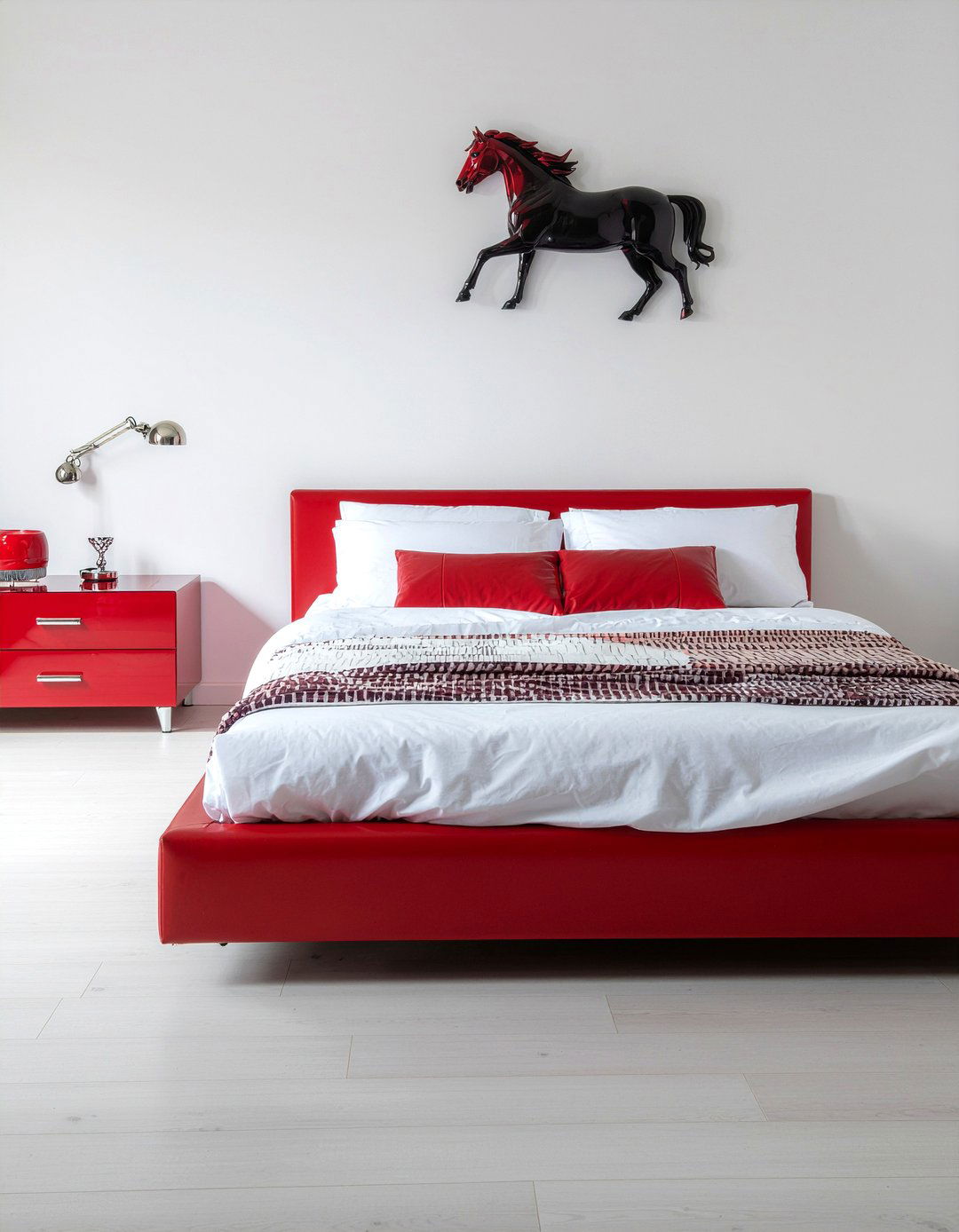 Ferrari Bedroom - 30 race car bedroom ideas