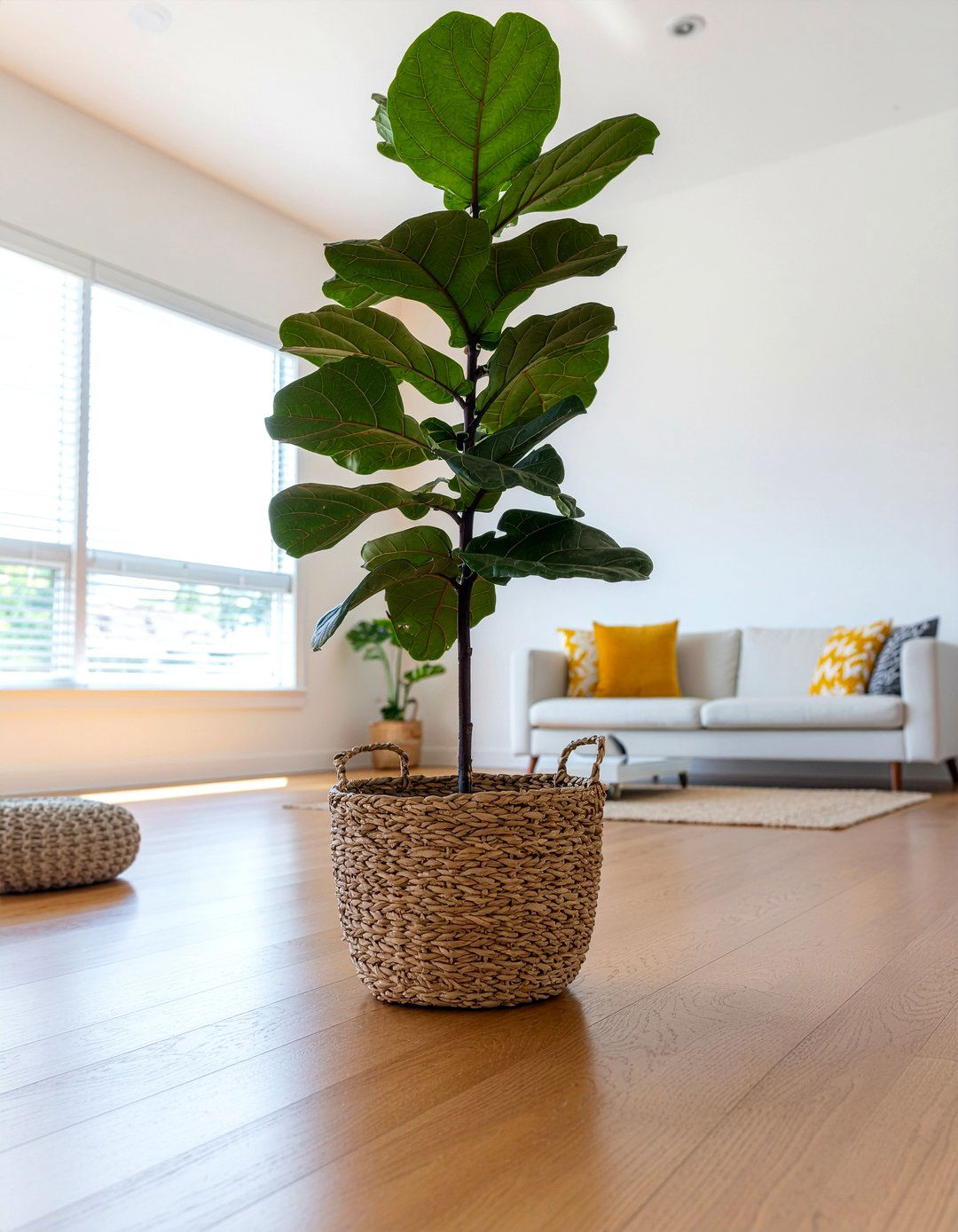 Fiddle Leaf Fig - 30 living room plants