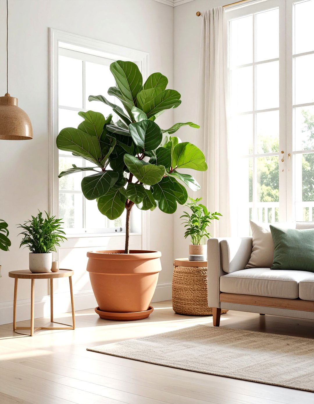 Fiddle Leaf Fig - 30 indoor plant ideas