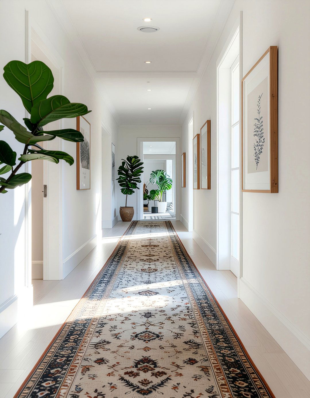Fiddle Leaf Fig In Hallway - 30 fiddle leaf fig ideas