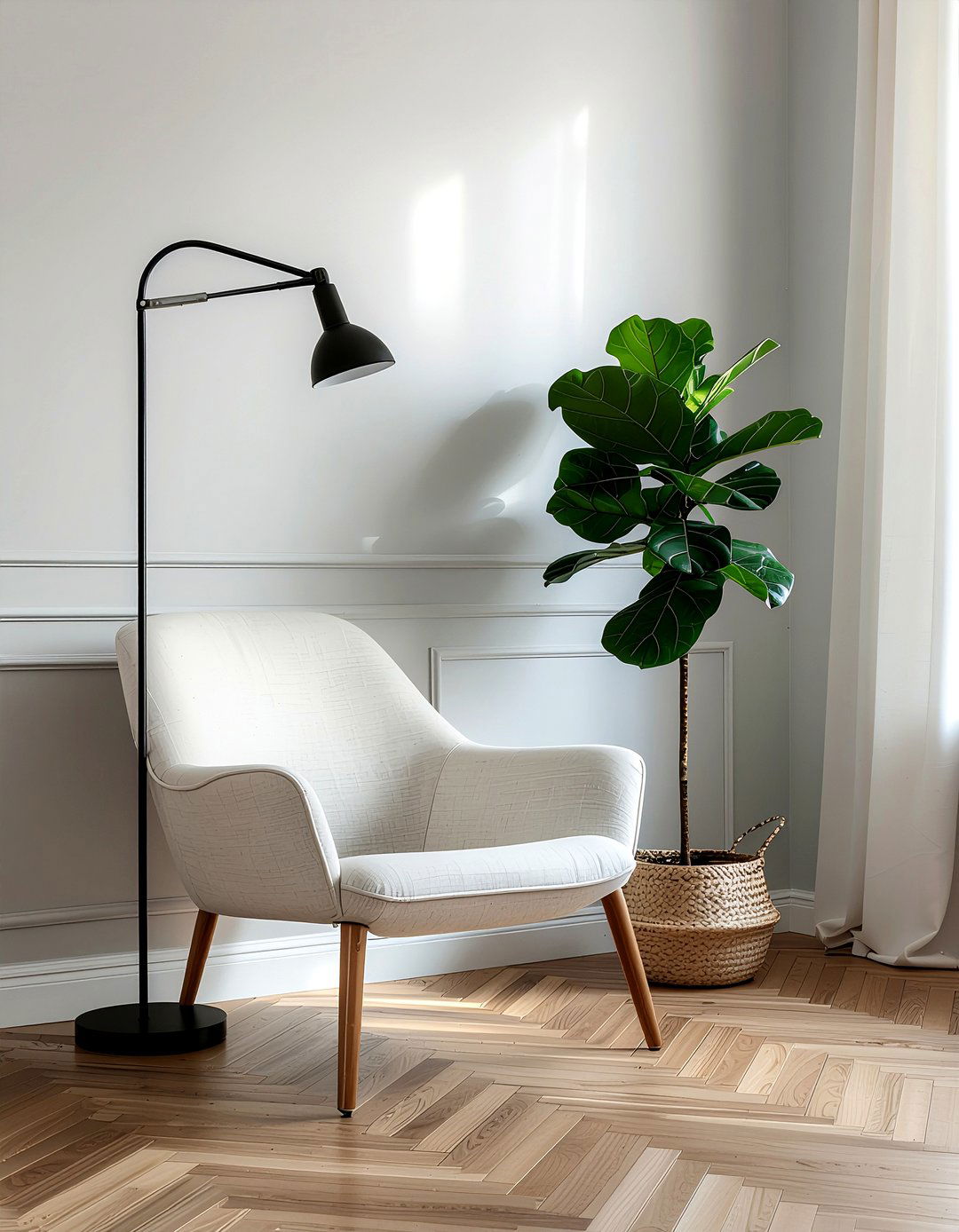Fiddle Leaf Fig In Living Room Corner - 30 fiddle leaf fig ideas