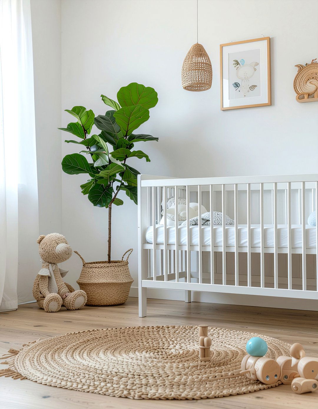 Fiddle Leaf Fig In Nursery Room - 30 fiddle leaf fig ideas
