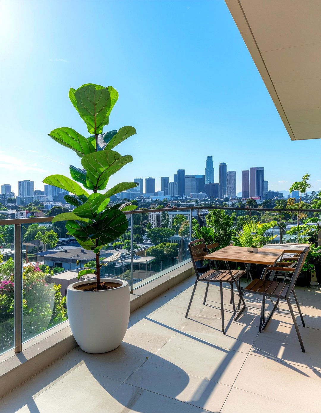 Fiddle Leaf Fig On Balcony - 30 fiddle leaf fig ideas