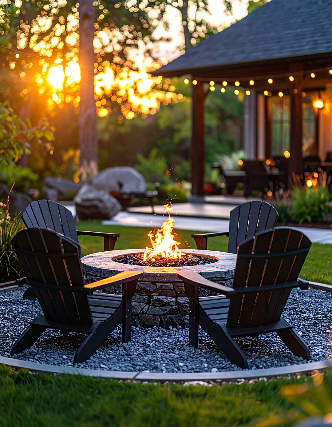 Fire Pit - 30 outdoor living ideas