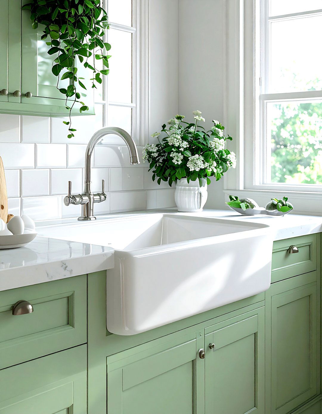 Fireclay Kitchen Sink - 30 kitchen sink ideas