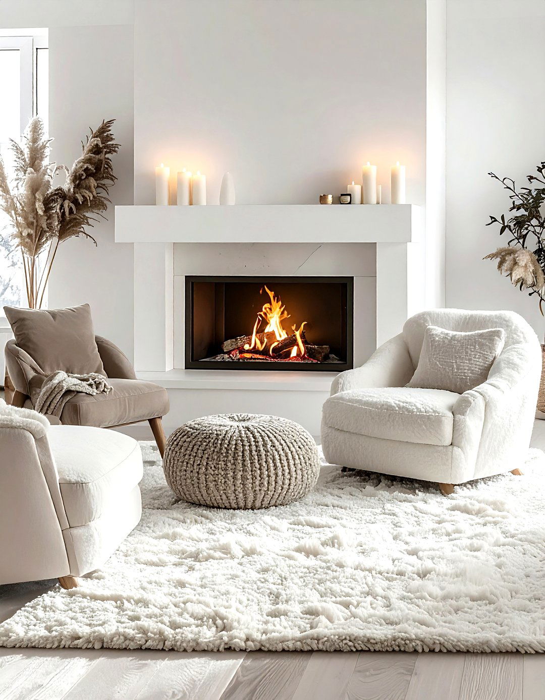 Fireplace Living Room - 30 plush living room ideas