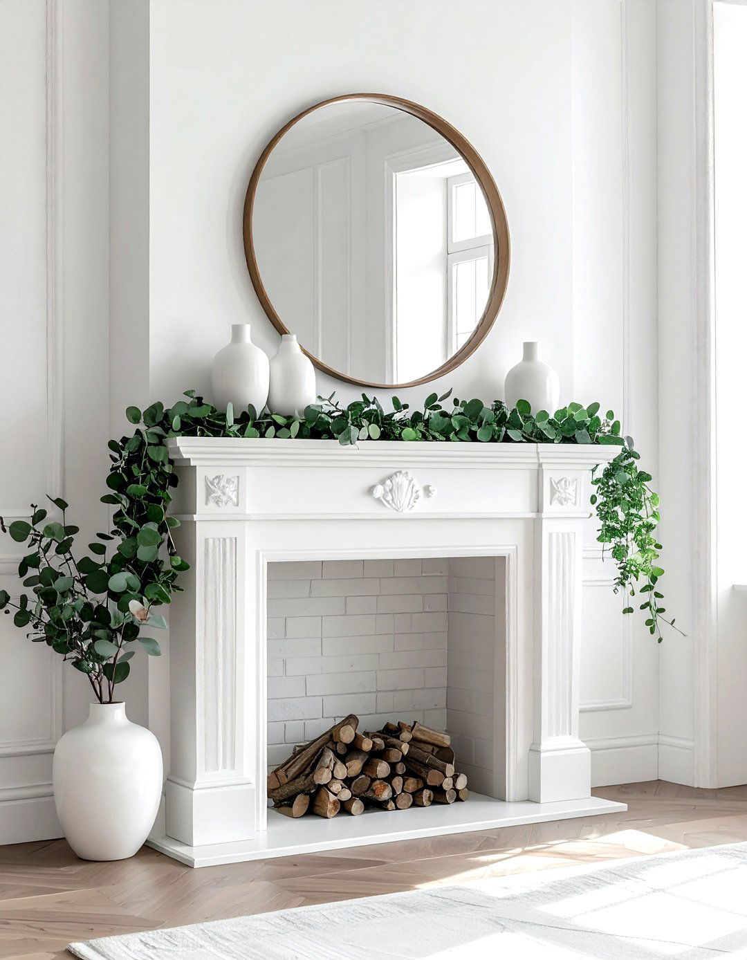 Fireplace Mantel Decor - 30 newlywed decor ideas