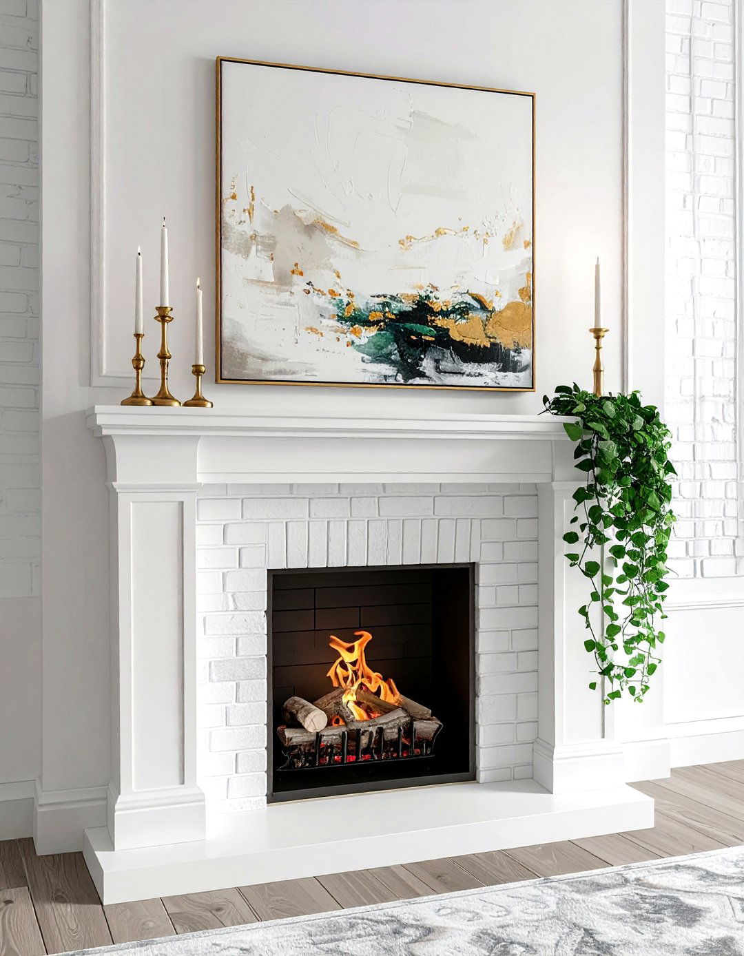 Fireplace Mantel Decor - 30 home update ideas