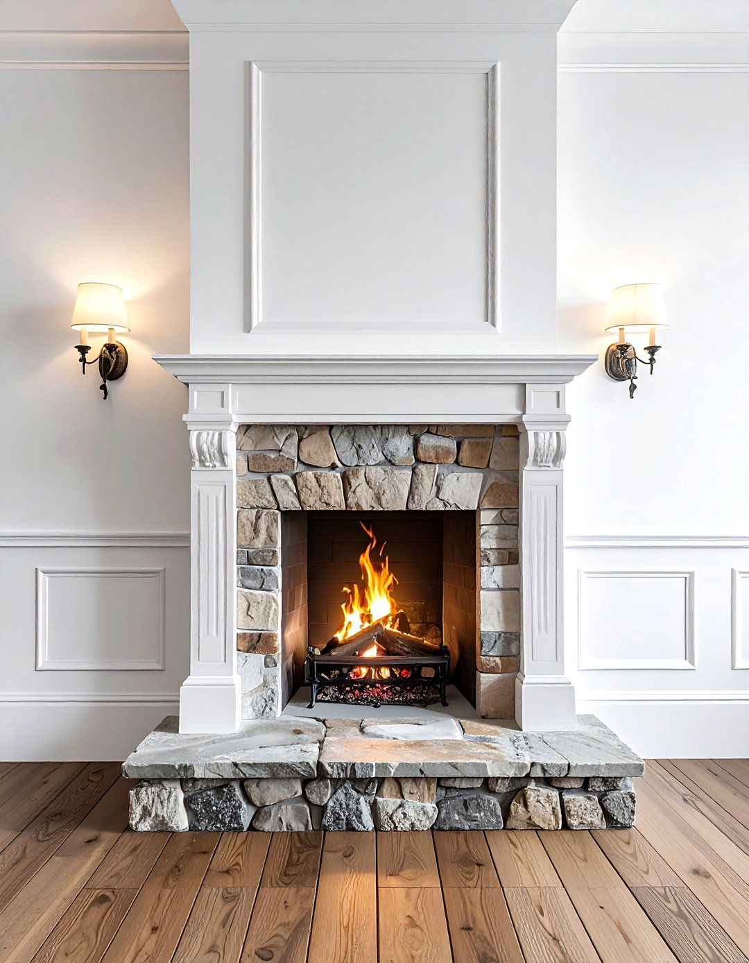 Fireplace Wall Sconce - 30 wall sconce decor ideas