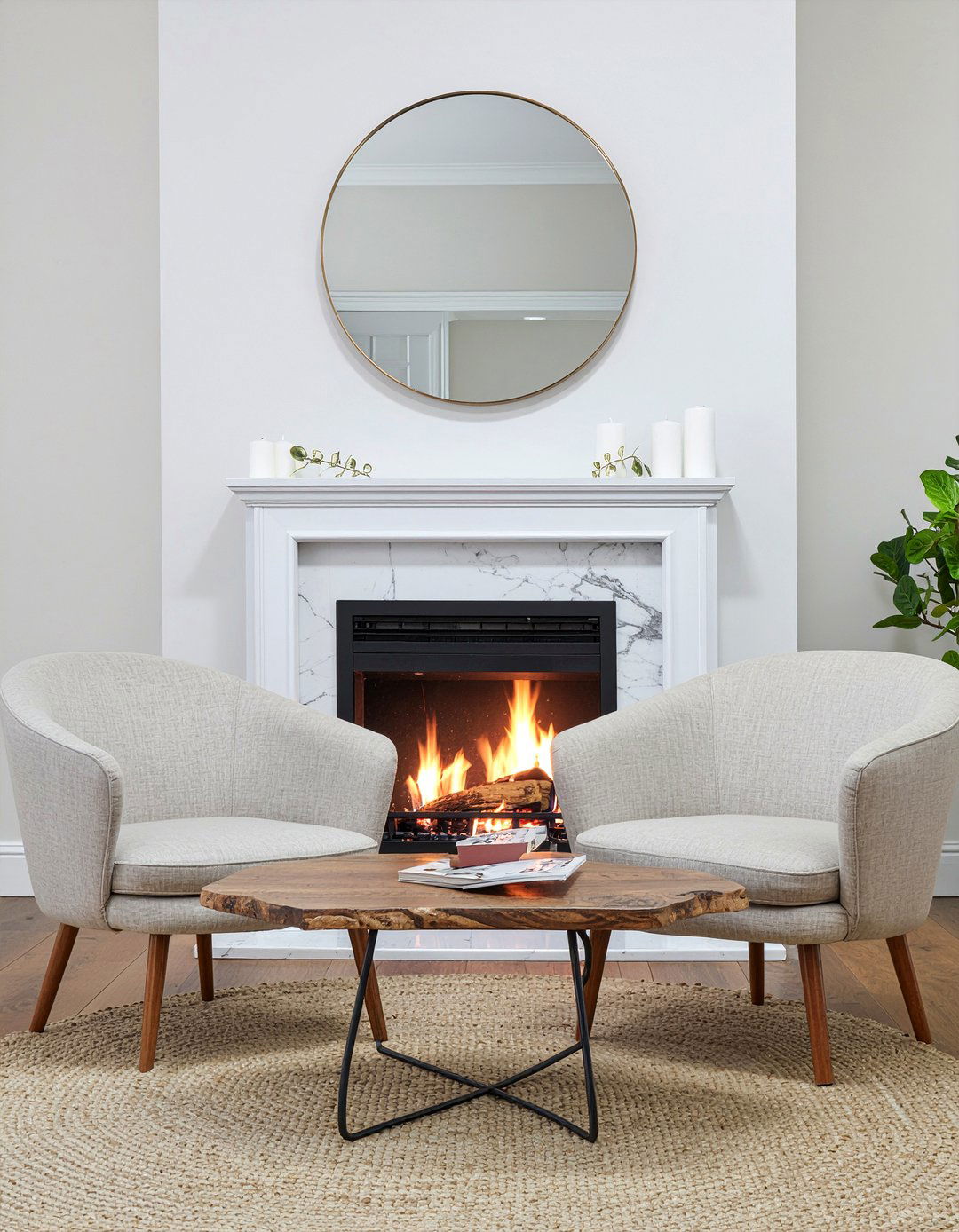 Fireplace living room - 30 casual living room ideas