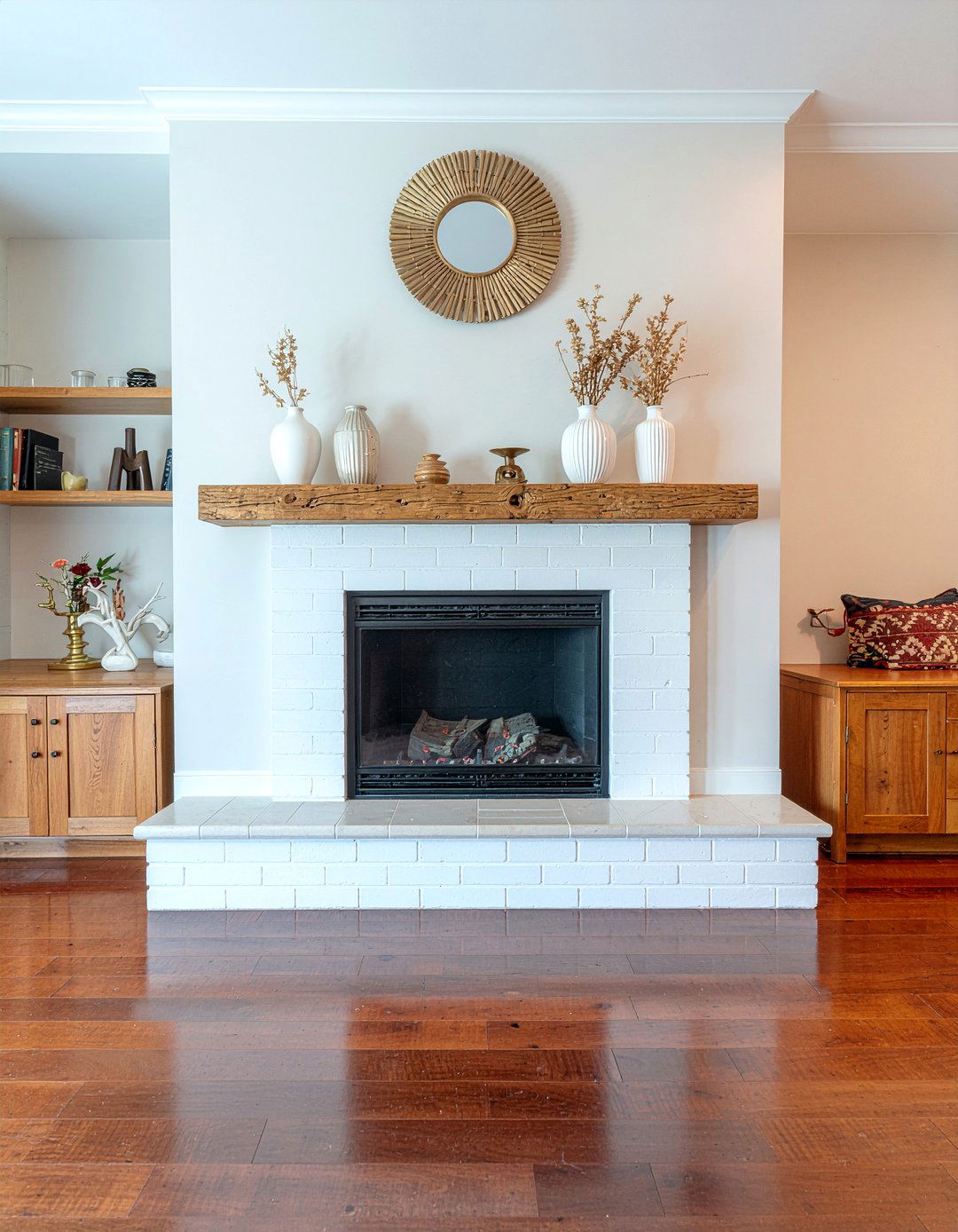 Fireplace makeover - 30 living room on a budget ideas