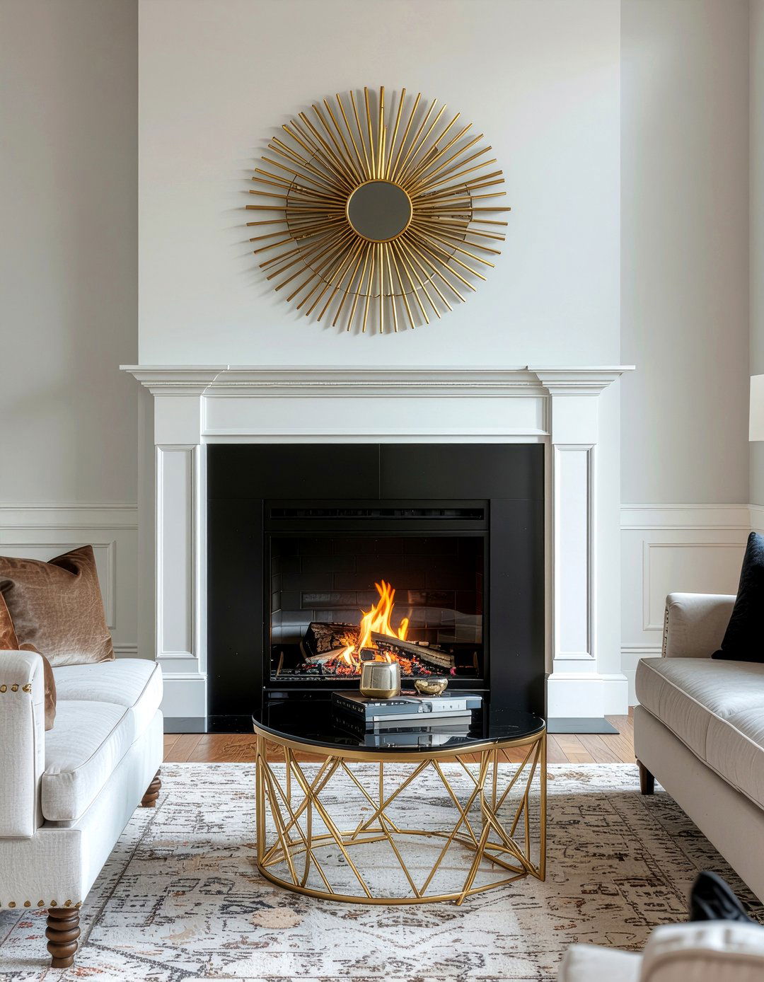 Fireplace screen design - 30 fireplace decor ideas