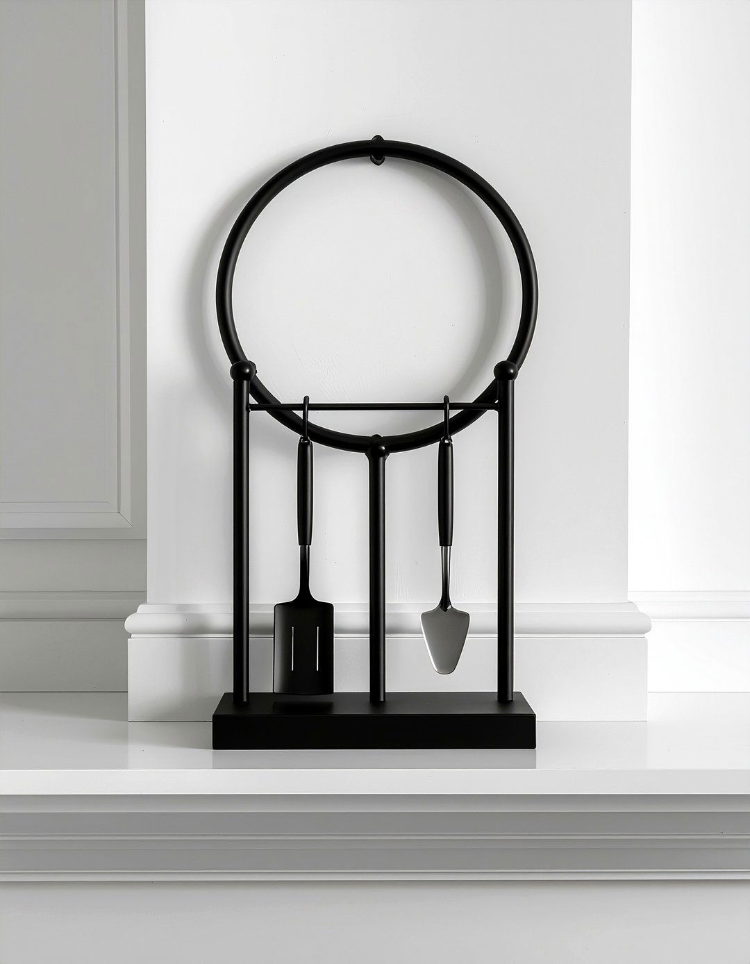 Fireplace tool stand - 30 fireplace tool ideas