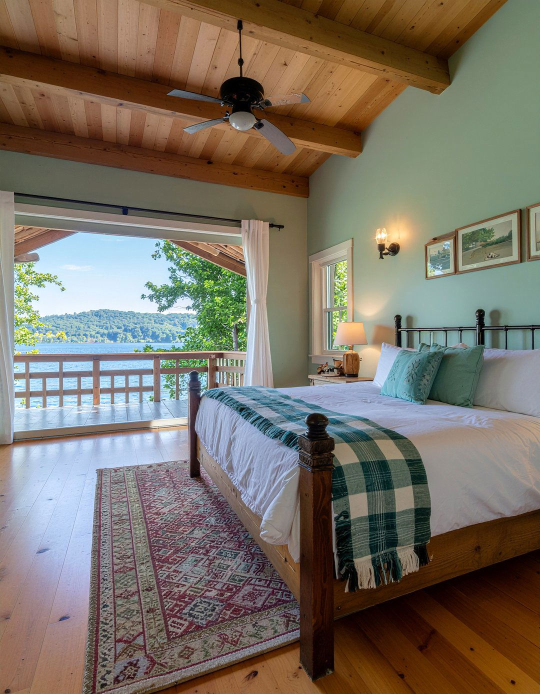 Fishing Lodge Bedroom - 30 sports themed bedroom ideas