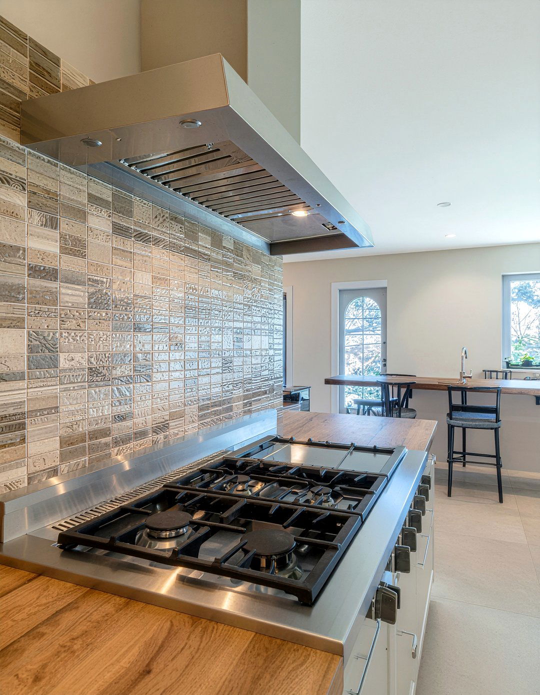 Five Burner Cooktop - 30 kitchen cooktop ideas