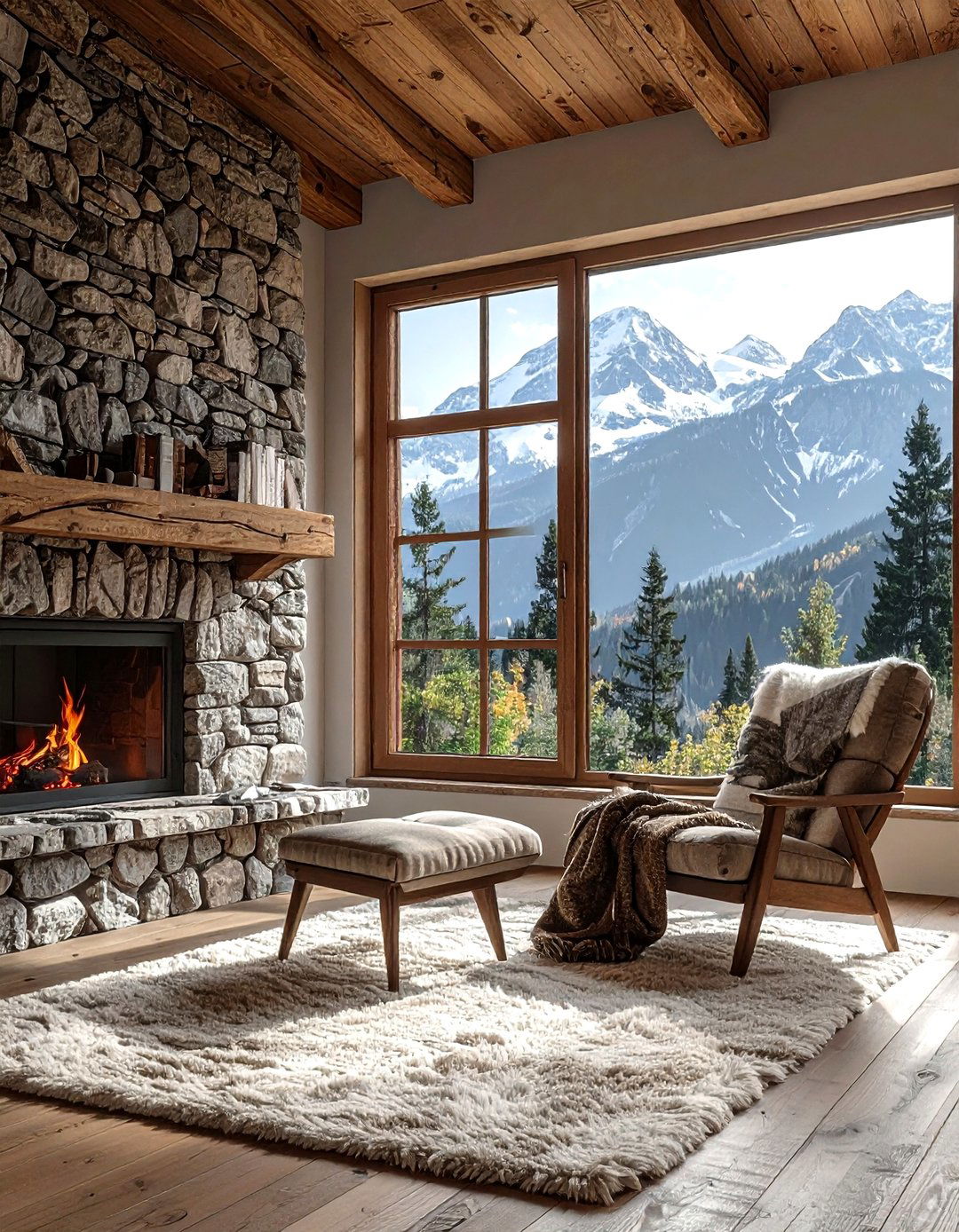 Fixed Window - 30 living room window ideas