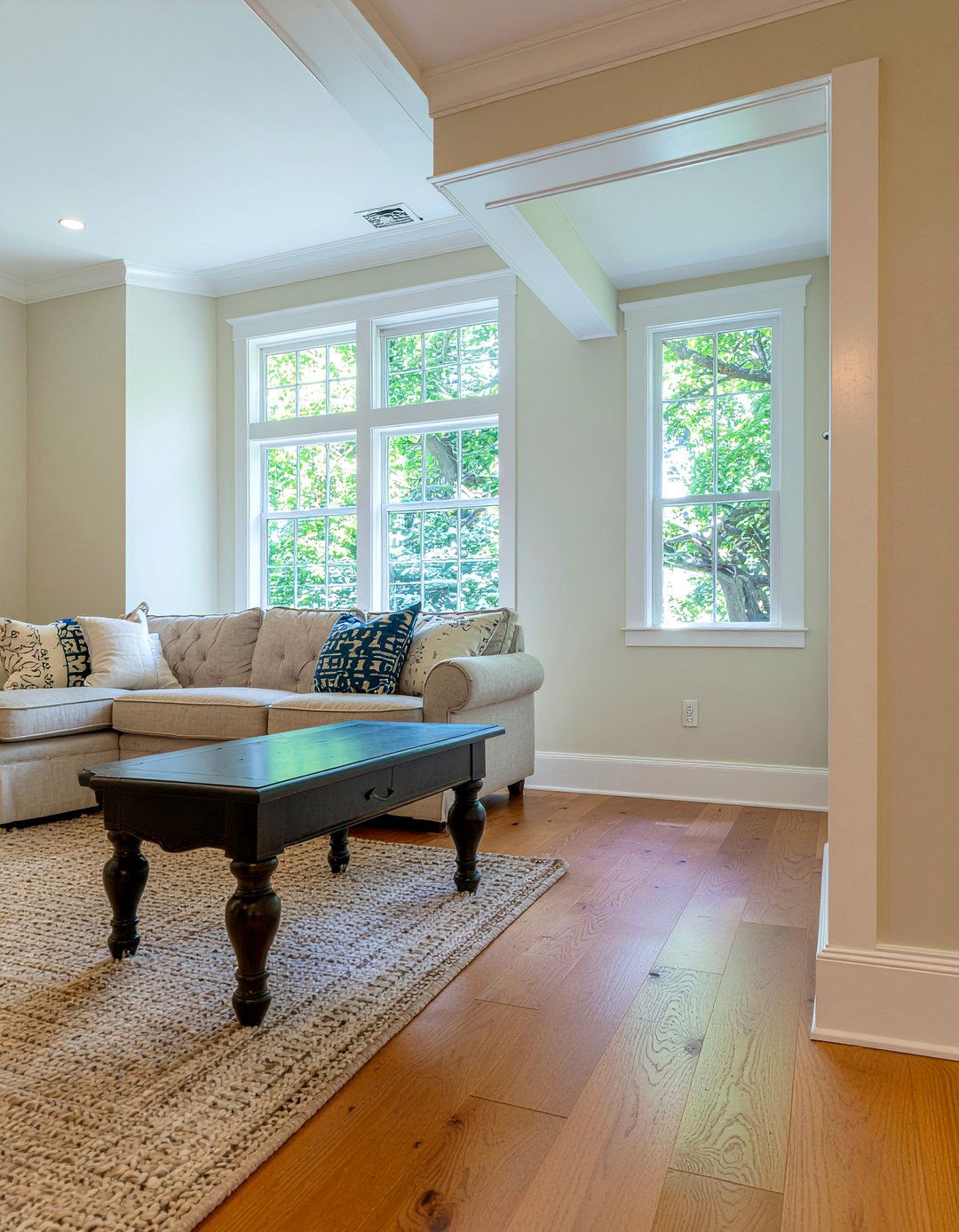 Flat Stock Trim - 30 living room trim work ideas