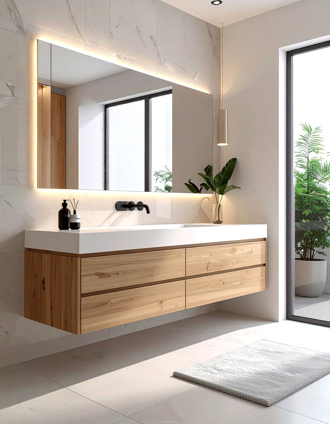 Floating Bathroom Vanity - 30 popular bathroom ideas