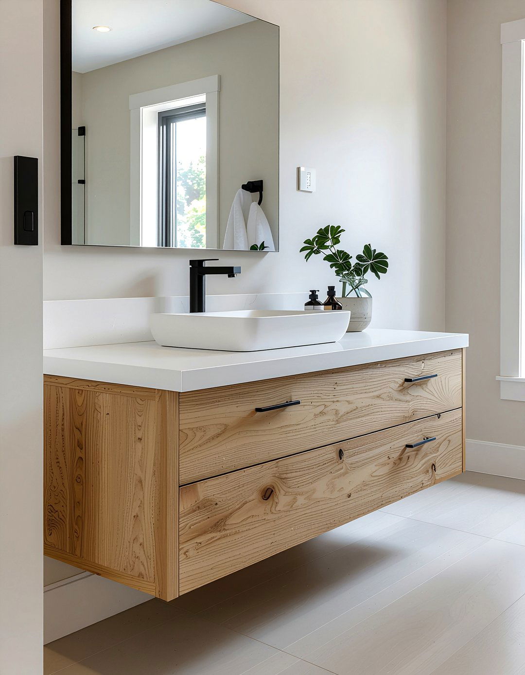Floating Bathroom Vanity - 30 bathroom furniture ideas
