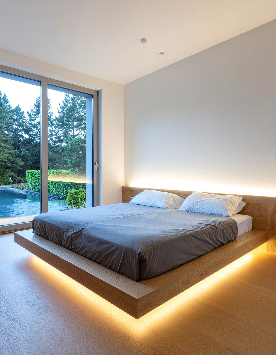 Floating Bed Frame - 30 trending bedroom ideas