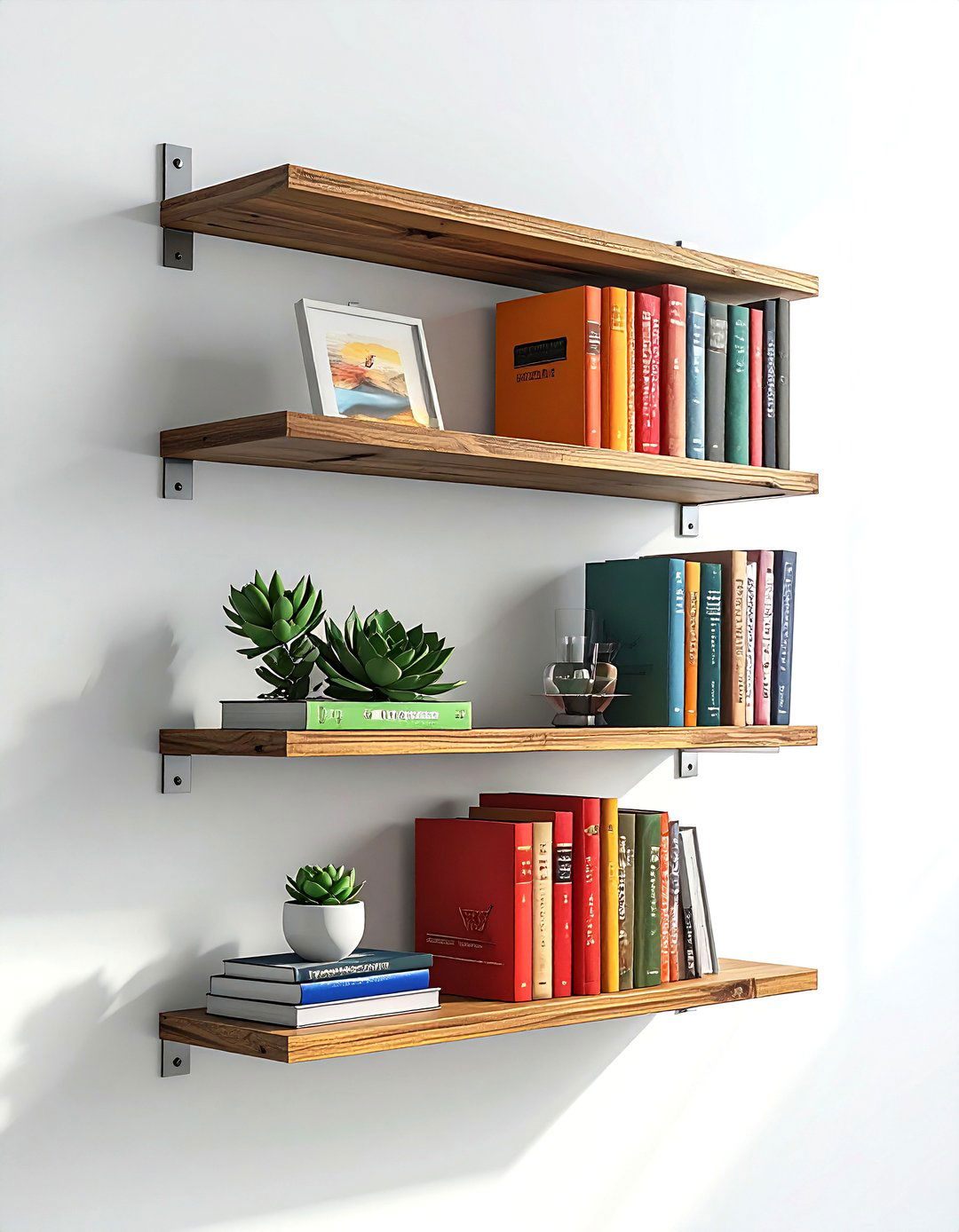 Floating Bookshelf - 30 one-of-a-kind decor ideas