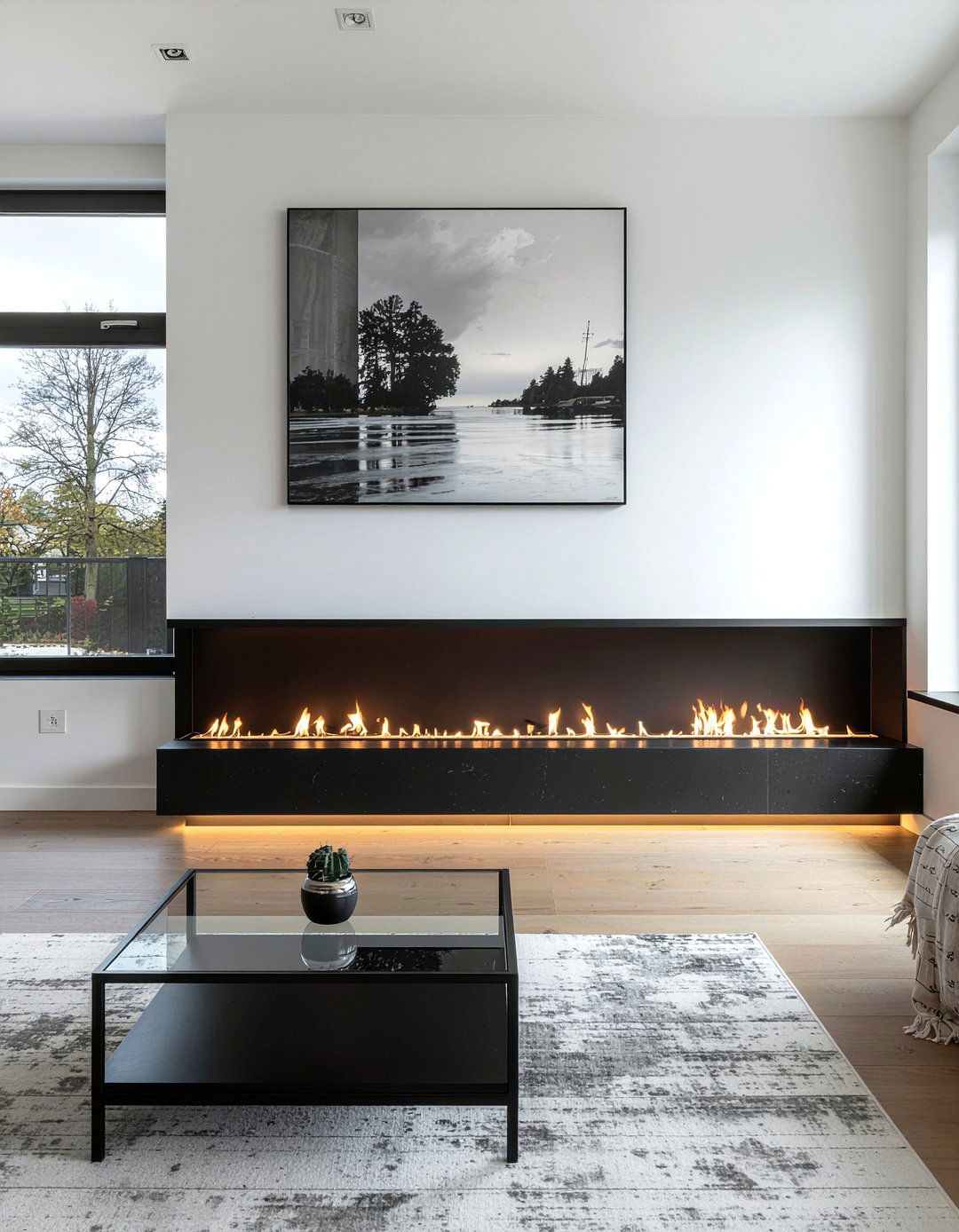 Floating Electric Fireplace Bedroom - 30 bedroom electric fireplace ideas