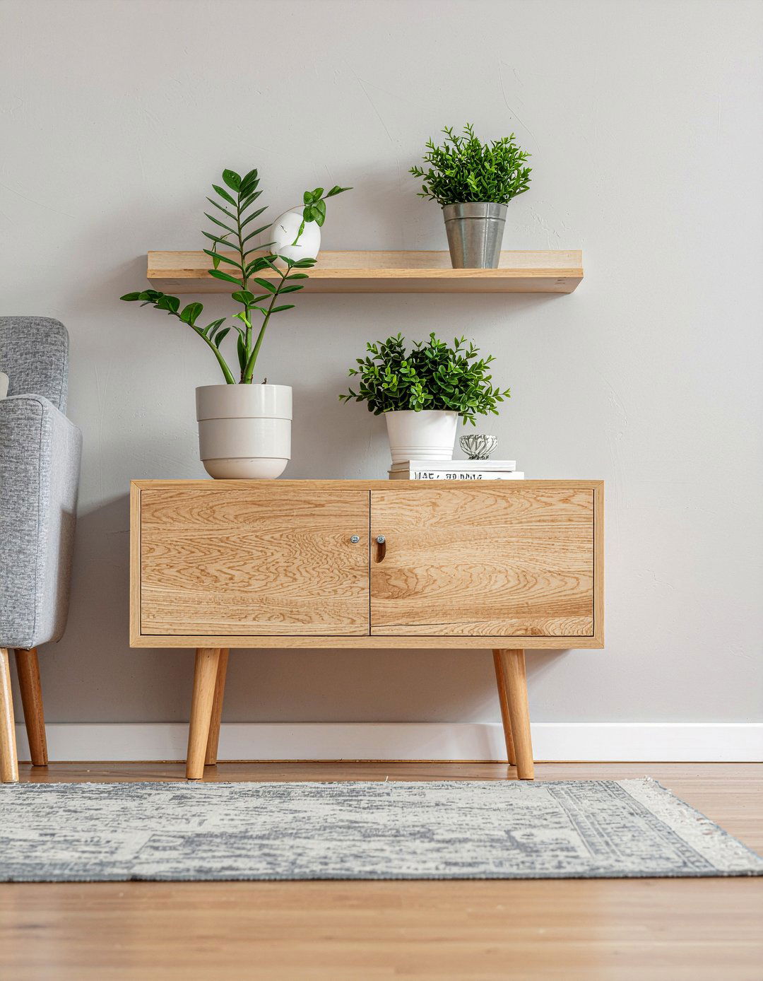 Floating End Table - 30 living room end table ideas