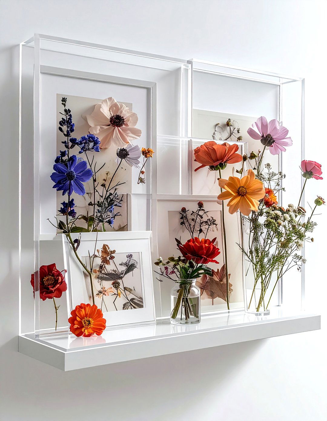 Floating Frame Display - 30 frame arrangement ideas