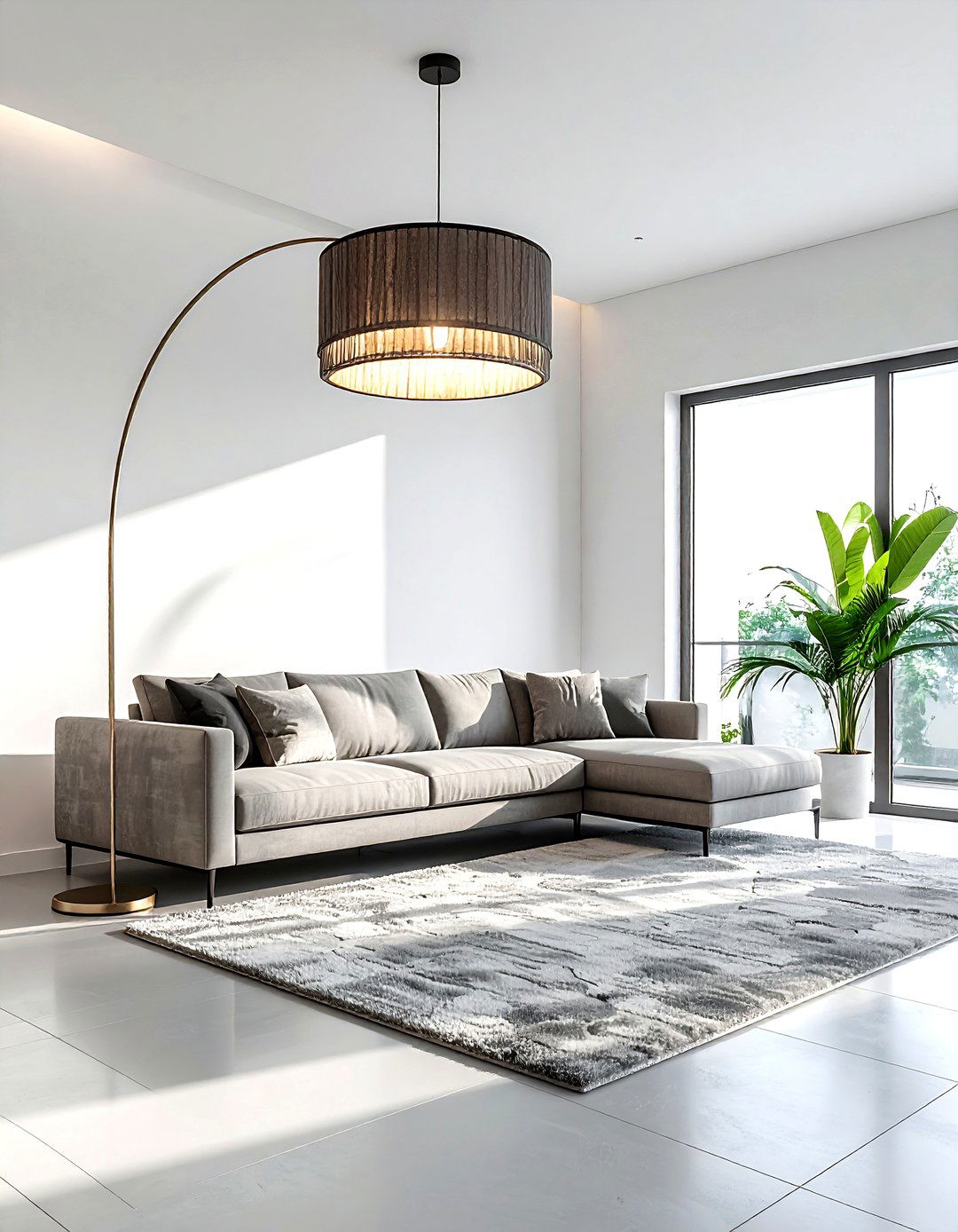 Floating Furniture Lighting - 30 living room lamp placement ideas