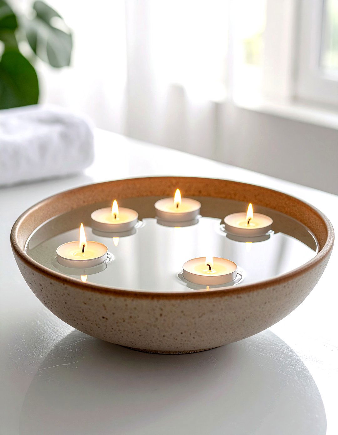 Floating Glass Votive - 30 living room candle holders